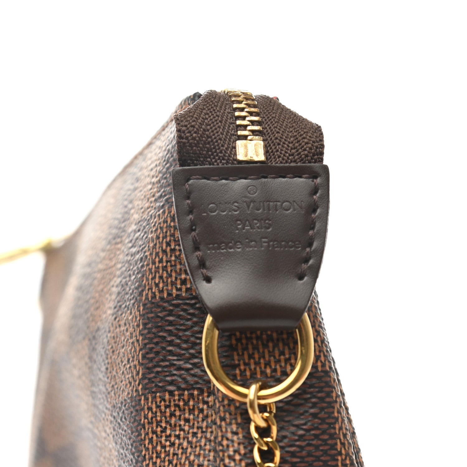 Louis Vuitton Damier Ebene Mini Pochette Accessories 6 of 7