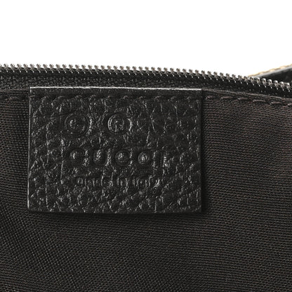 Gucci Crystal Monogram Medium Flat Messenger Bag Dark Brown 6 of 10