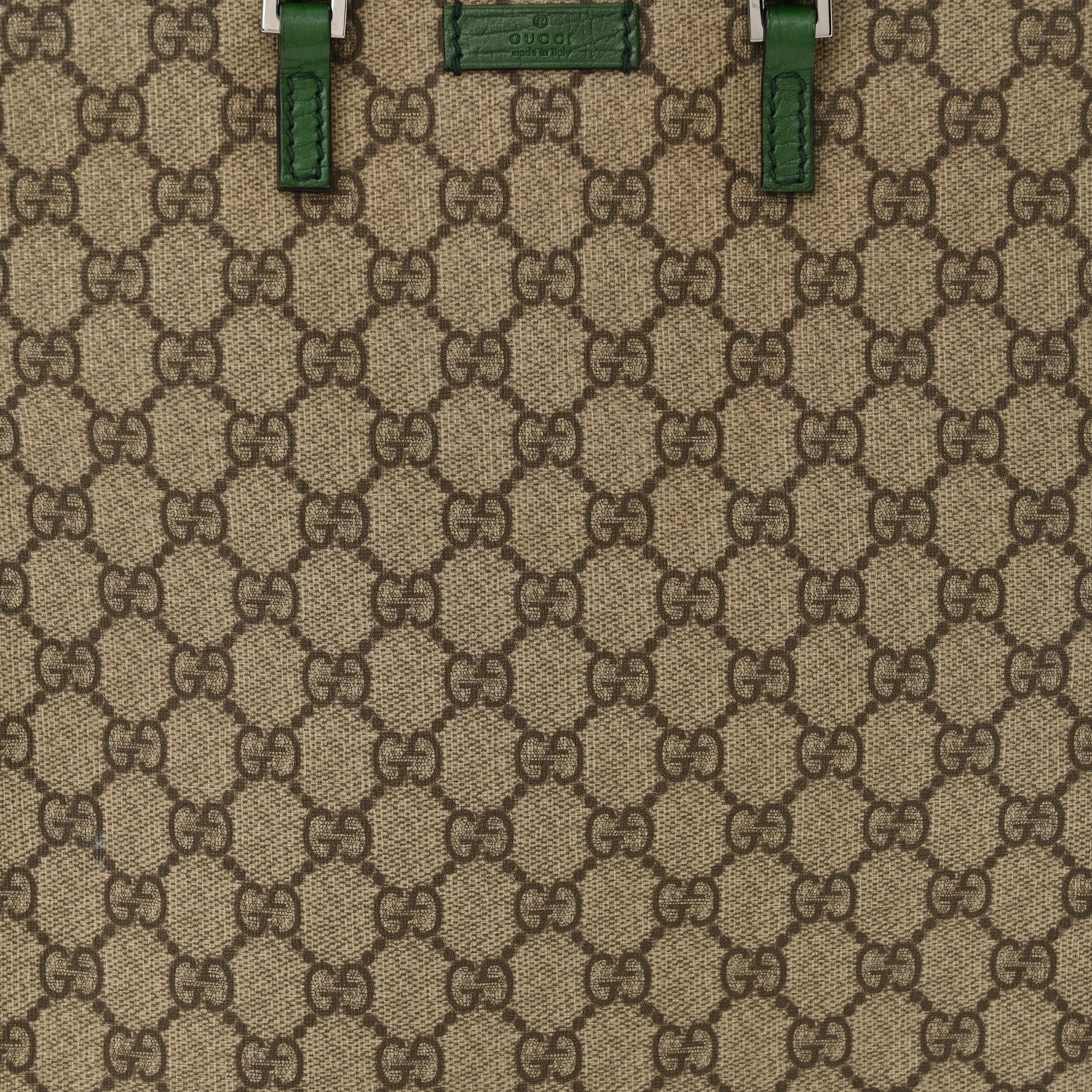 Gucci GG Plus Monogram Flat Vertical Tote Green 7 of 11