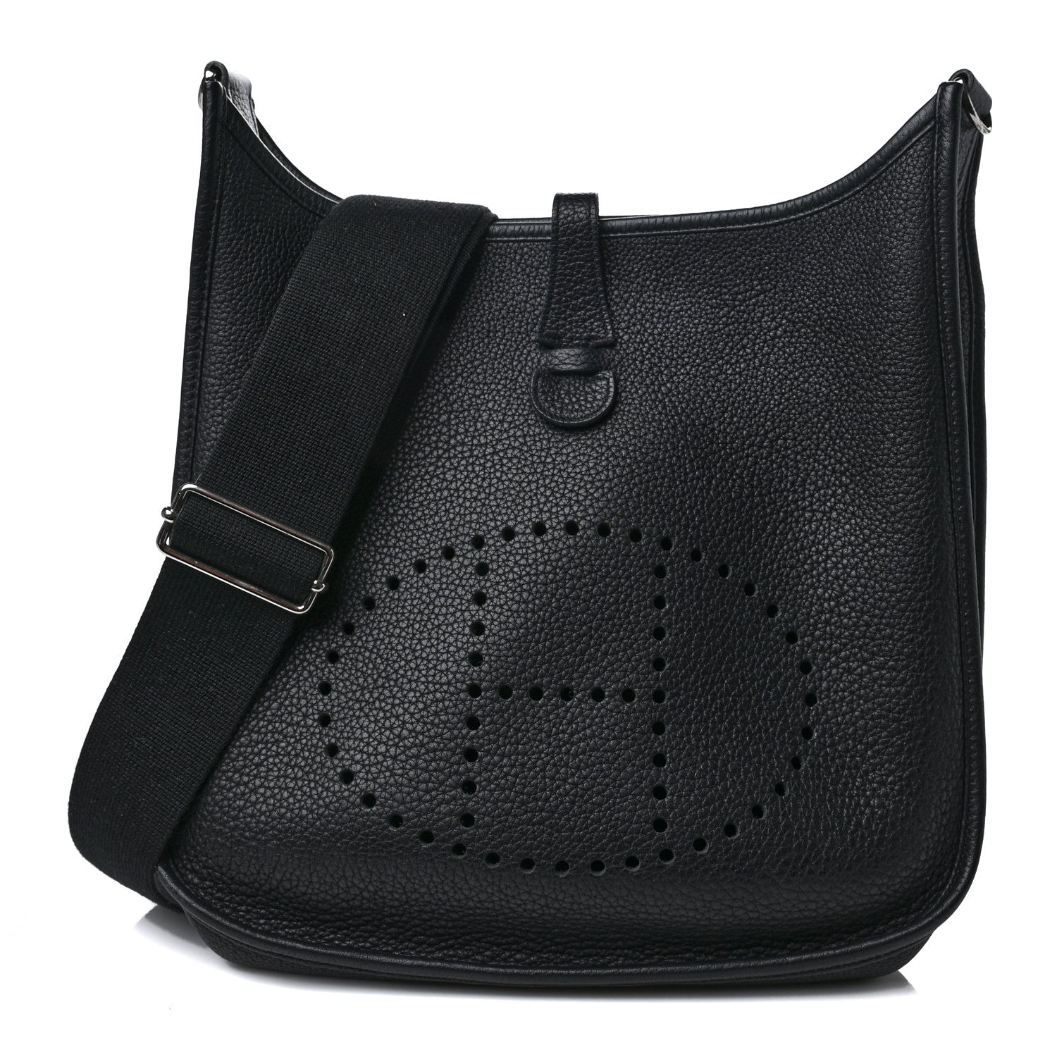 Hermes Taurillon Clemence Evelyne III GM Black 1 of 8