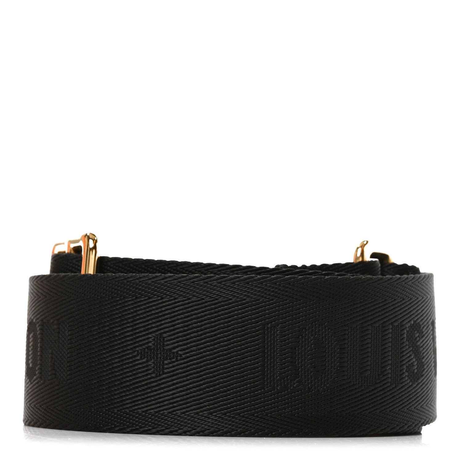 Louis Vuitton Jacquard Bandouliere Shoulder Strap Black 2 of 5