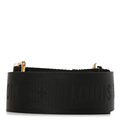 Louis Vuitton Jacquard Bandouliere Shoulder Strap Black 2 of 5