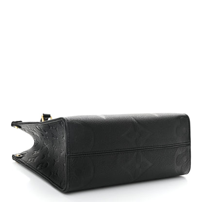 Louis Vuitton Empreinte Monogram Giant Onthego PM Black 4 of 10