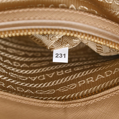 Prada Saffiano Lux Medium Promenade Tote Sabbia 8 of 16