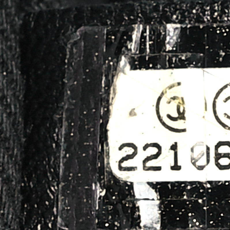 Calfskin Coco Curve Tote Black