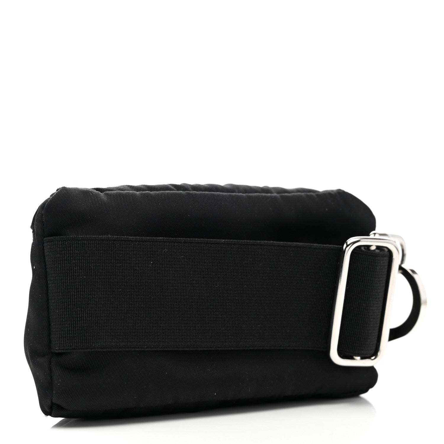 Prada Tessuto Nylon Pouch Black Fiery Red 4 of 6
