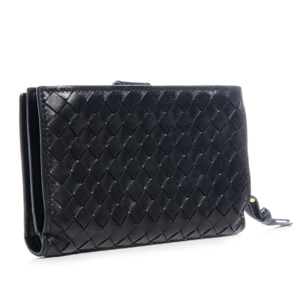 Bottega Veneta Nappa Intrecciato French Wallet Nero Black 3 of 8