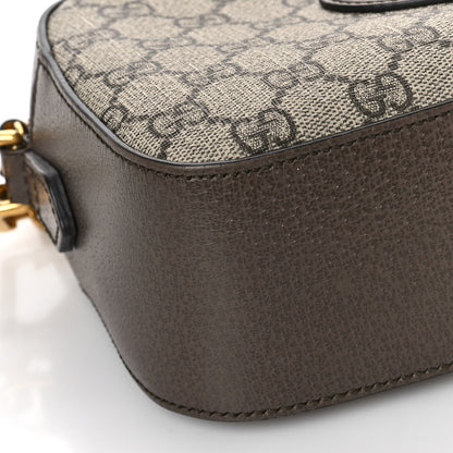 Gucci GG Supreme Monogram Web Neo Vintage Shoulder Bag Beige New Acero Crop 8 of 9