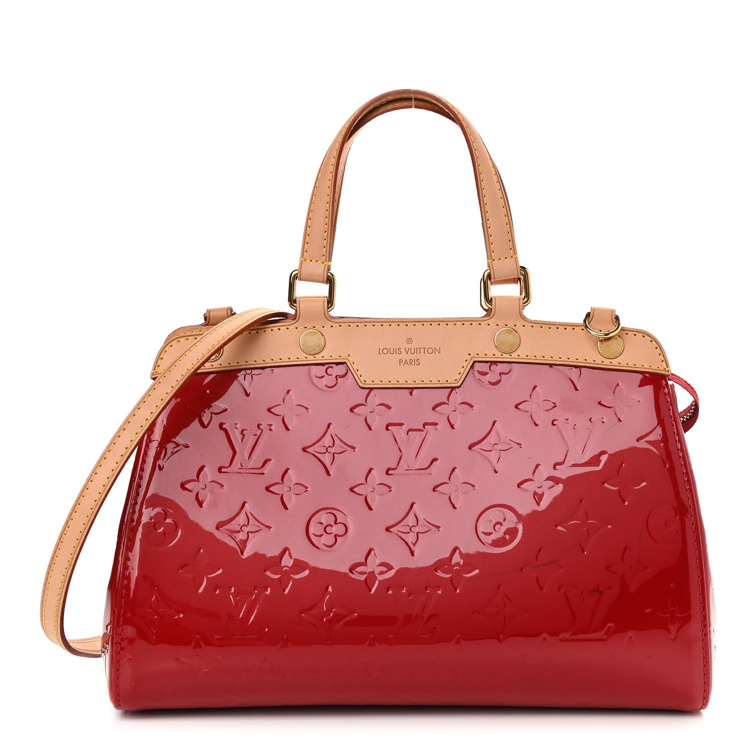 Louis Vuitton Vernis Brea PM Pomme D'Amour 1 of 11