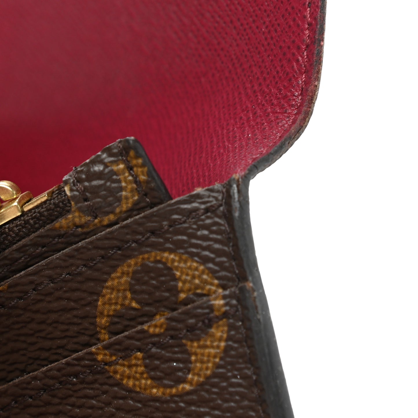 Monogram Josephine Wallet Fuchsia