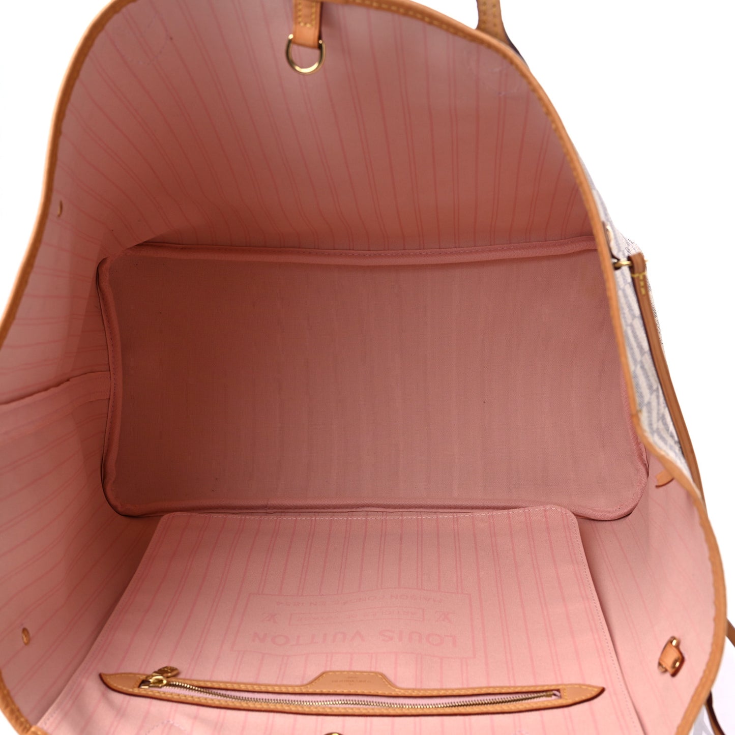 Damier Azur Neo Neverfull GM Rose Ballerine