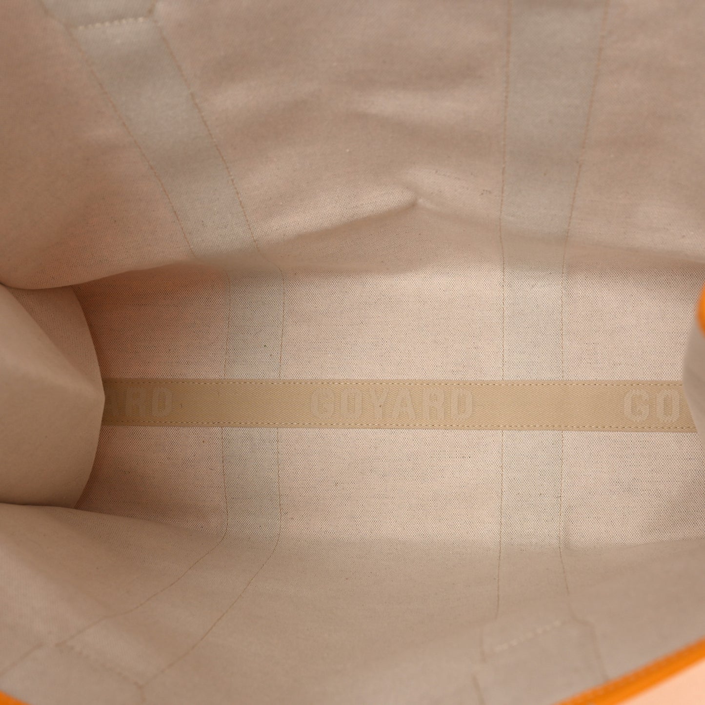 Goyardine Villette Tote Yellow