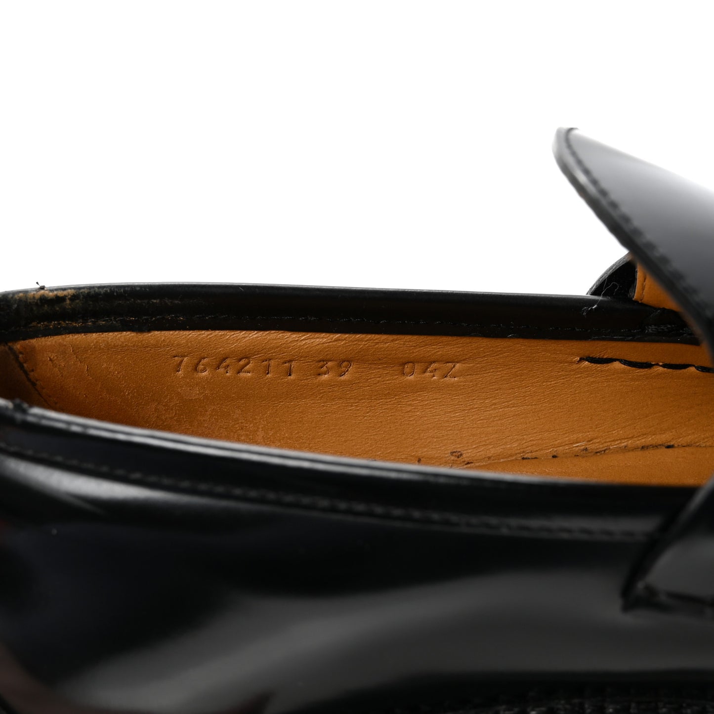 Cordovan Lux Womens Horsebit 45mm Platform Loafers 39 Black