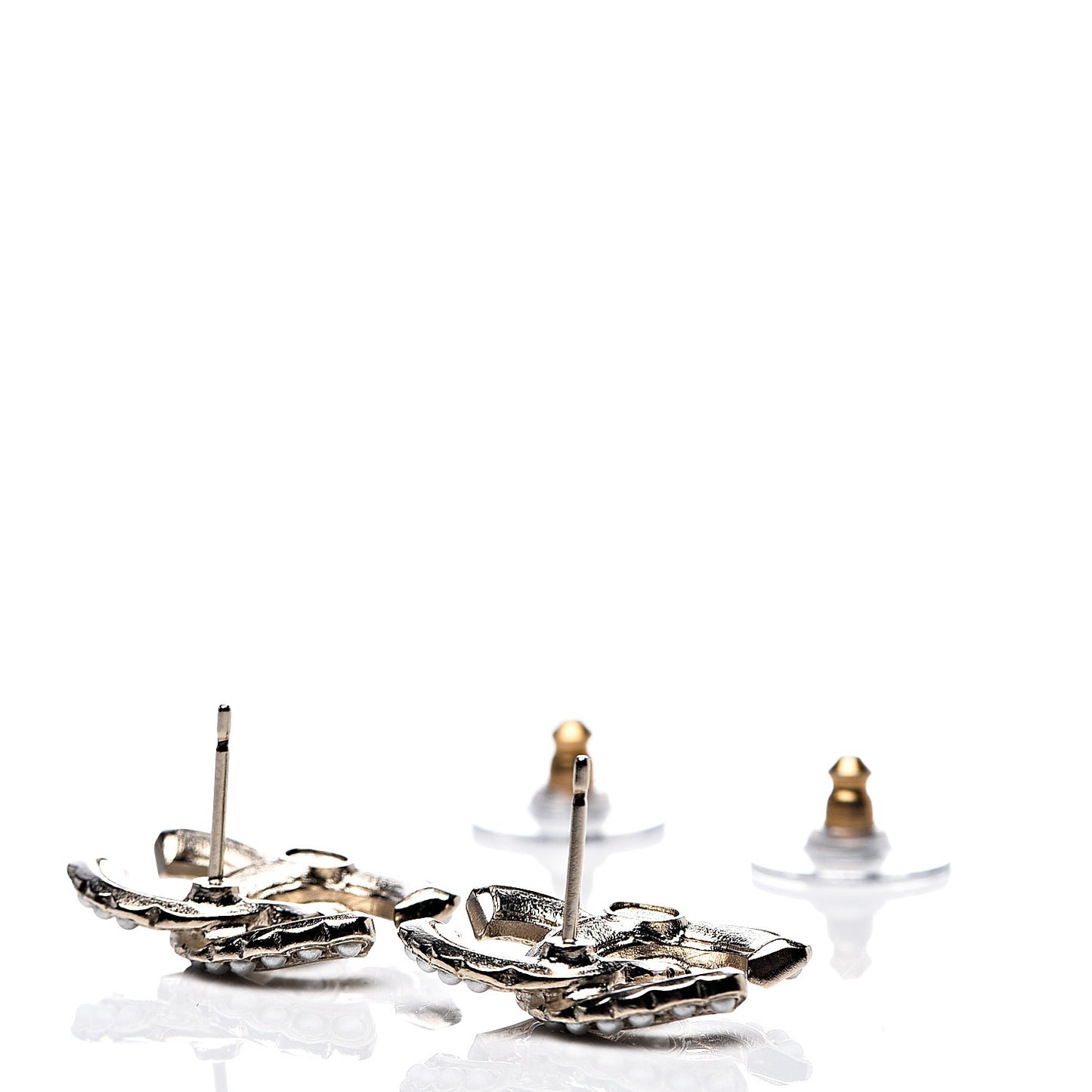 Pearl Queen of France CC Earrings Gold