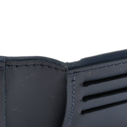 Louis Vuitton Calfskin Monogram Shadow Pocket Organizer Blue 8 of 9