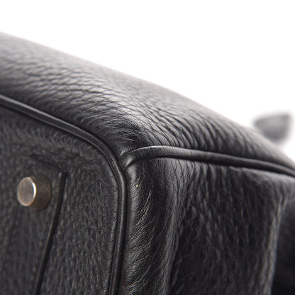 Hermes Taurillon Clemence Birkin 35 Black 38 of 40