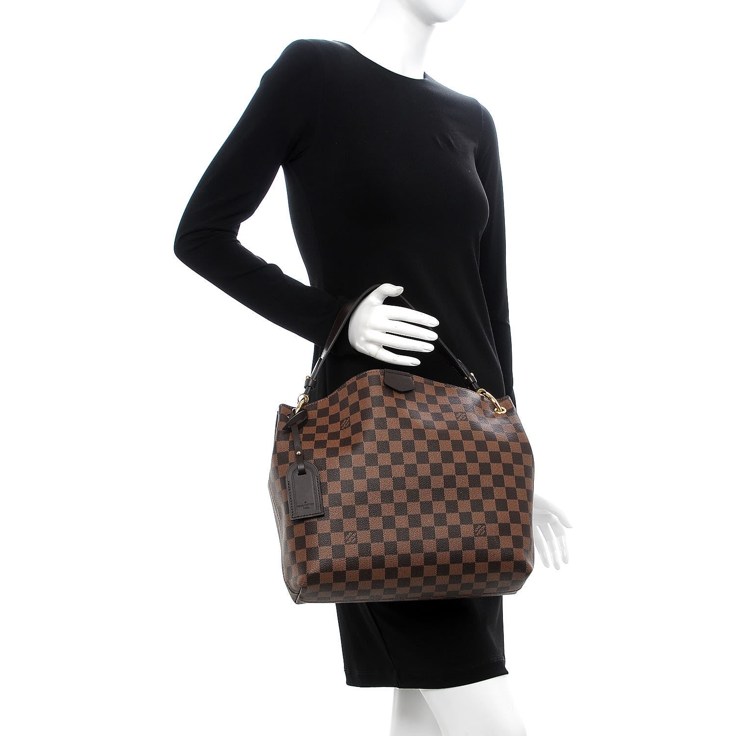 Louis Vuitton Damier Ebene Graceful PM 2 of 7