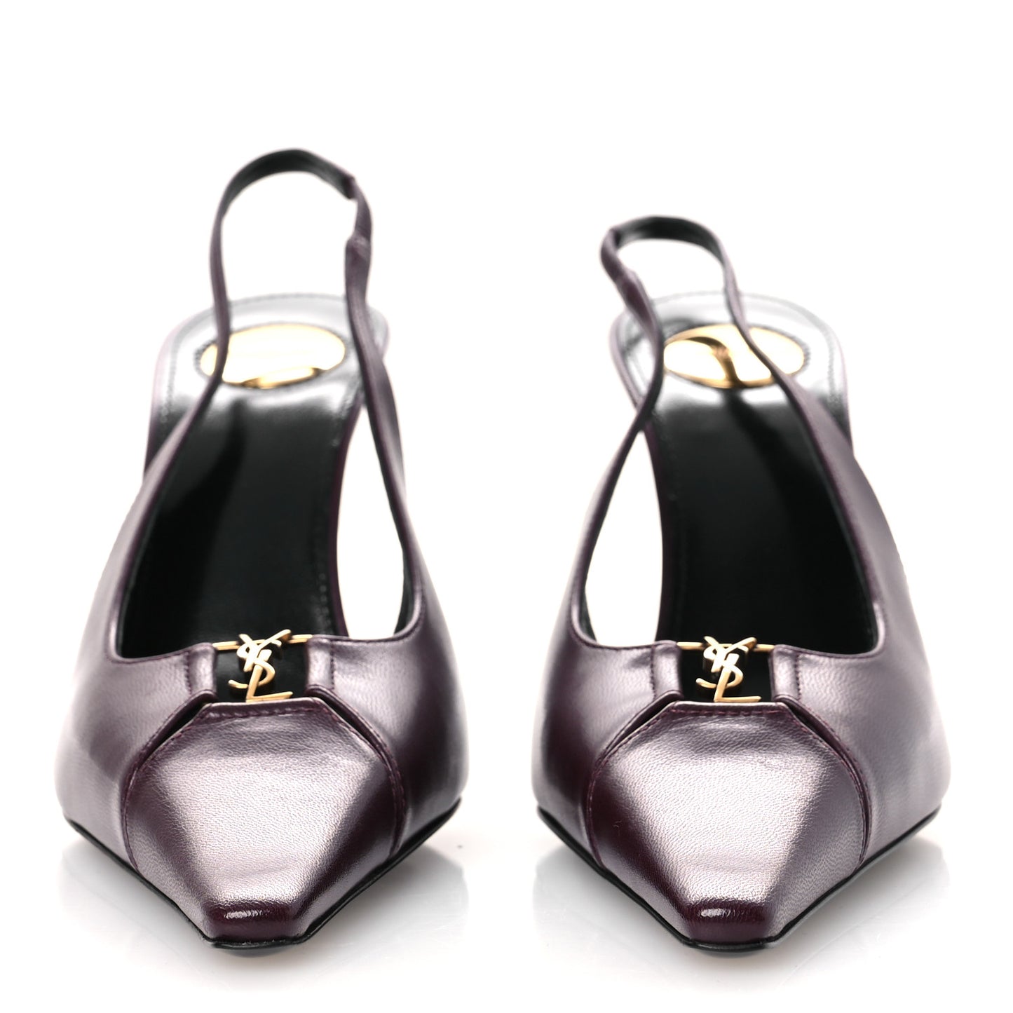 Nappa Babylone Breteuil Slingback Pumps 36 Bordeaux