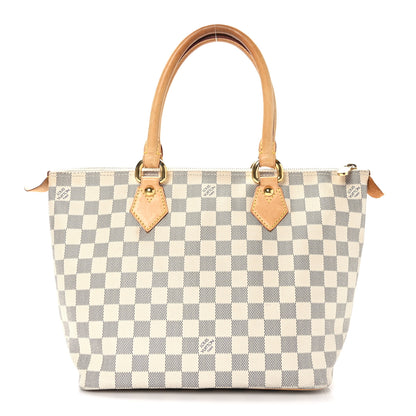 Louis Vuitton Damier Azur Saleya PM 1 of 9