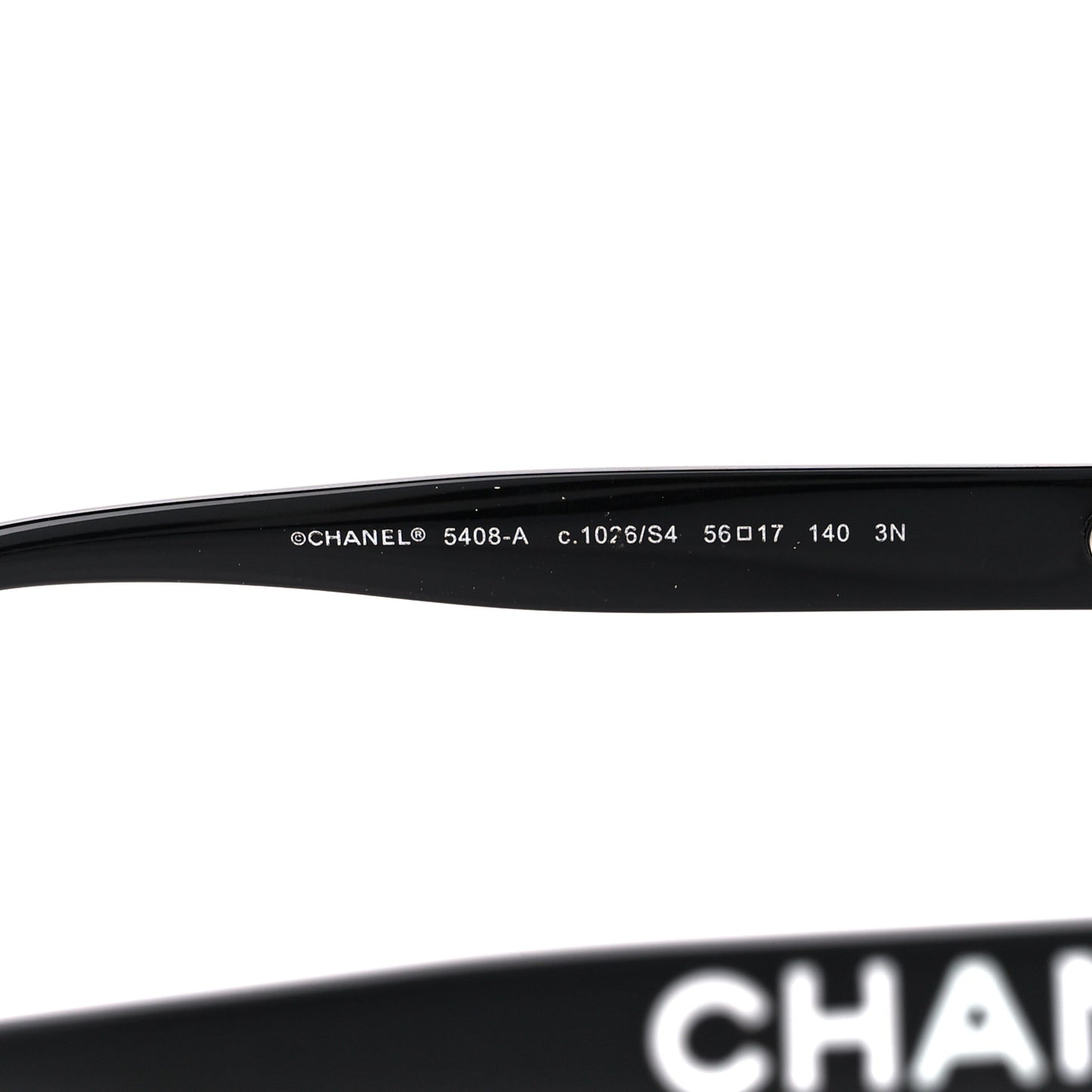 Acetate Square Sunglasses 5408-A Black