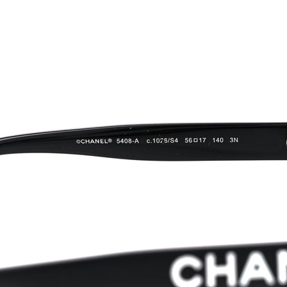 Chanel Acetate Square Sunglasses 5408-A Black 5 of 8