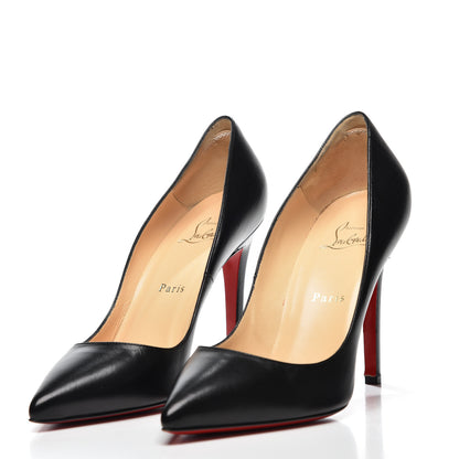 Christian Louboutin Kid Pigalle 100 Pumps 39 Black 2 of 10