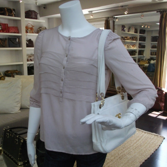 Caviar Tote White