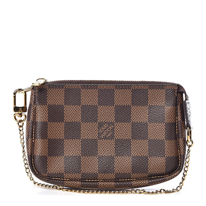 Louis Vuitton Damier Ebene Mini Pochette Accessories 1 of 7
