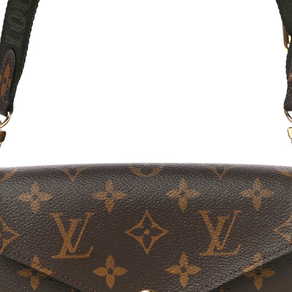 Louis Vuitton Monogram Felicie Strap & Go Kaki 8 of 10