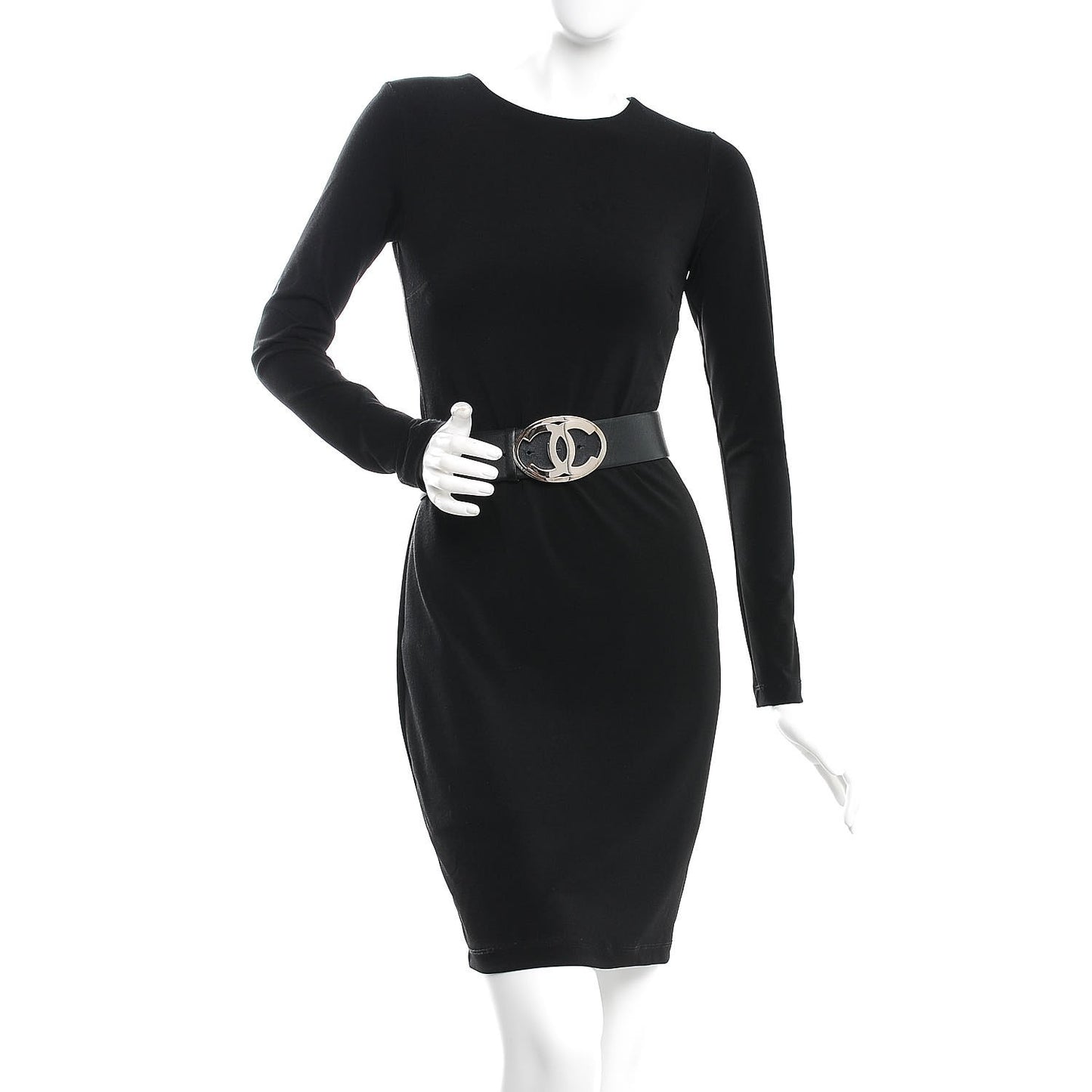 Calfskin CC Belt 90 36 Black