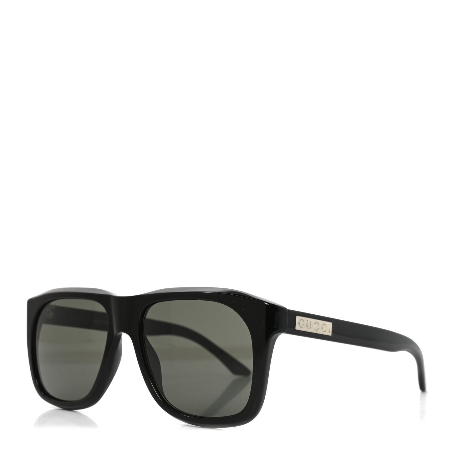 Acetate Square Sunglasses GG2077S Black