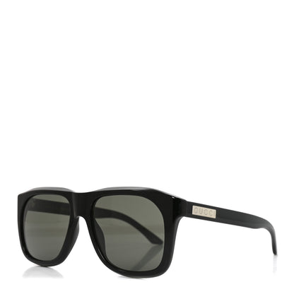Gucci Acetate Square Sunglasses GG2077S Black 1 of 7