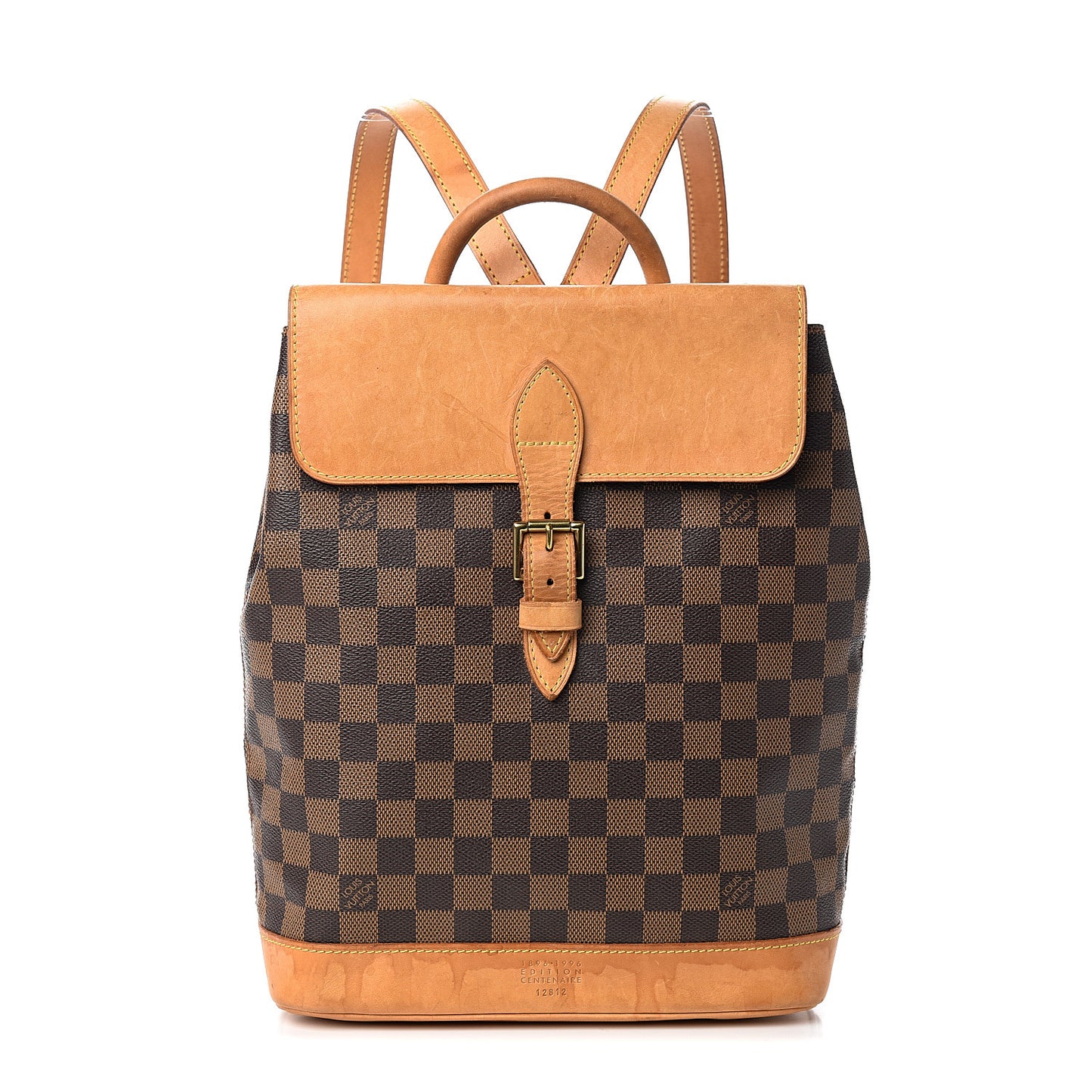 Damier Ebene Soho Centenaire Backpack