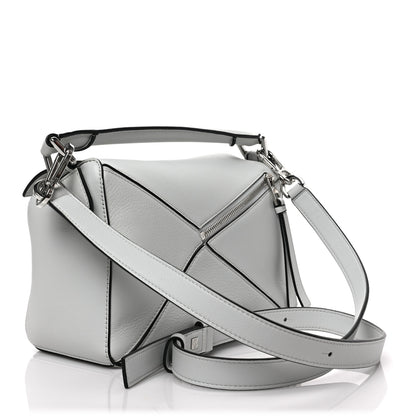 Loewe Calfskin Small Puzzle Bag Kaolin 3 of 8
