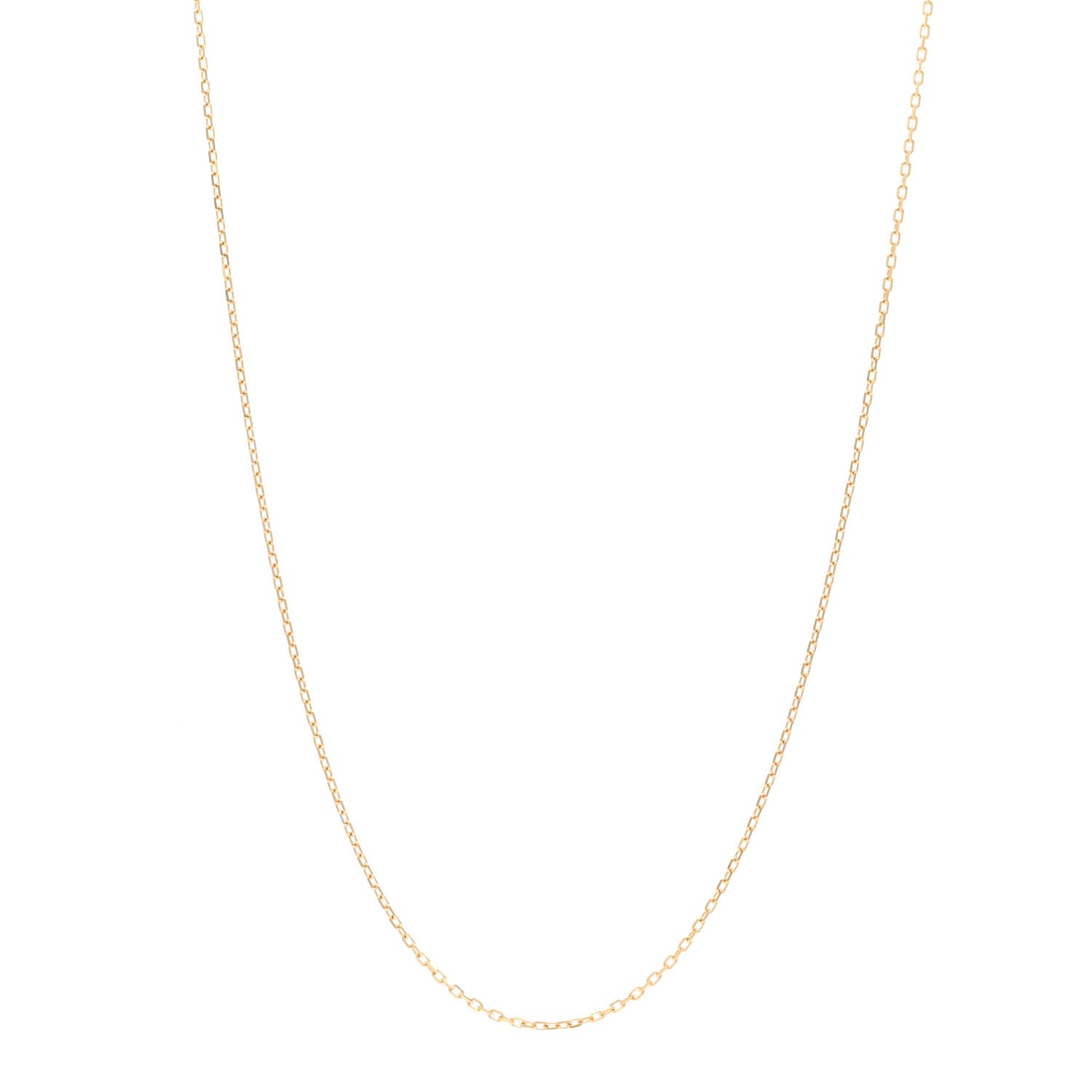 Cartier 18K Yellow Gold Chain Necklace 1 of 4