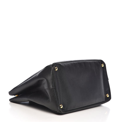 Prada Saffiano Lux Large Tote Black 4 of 13