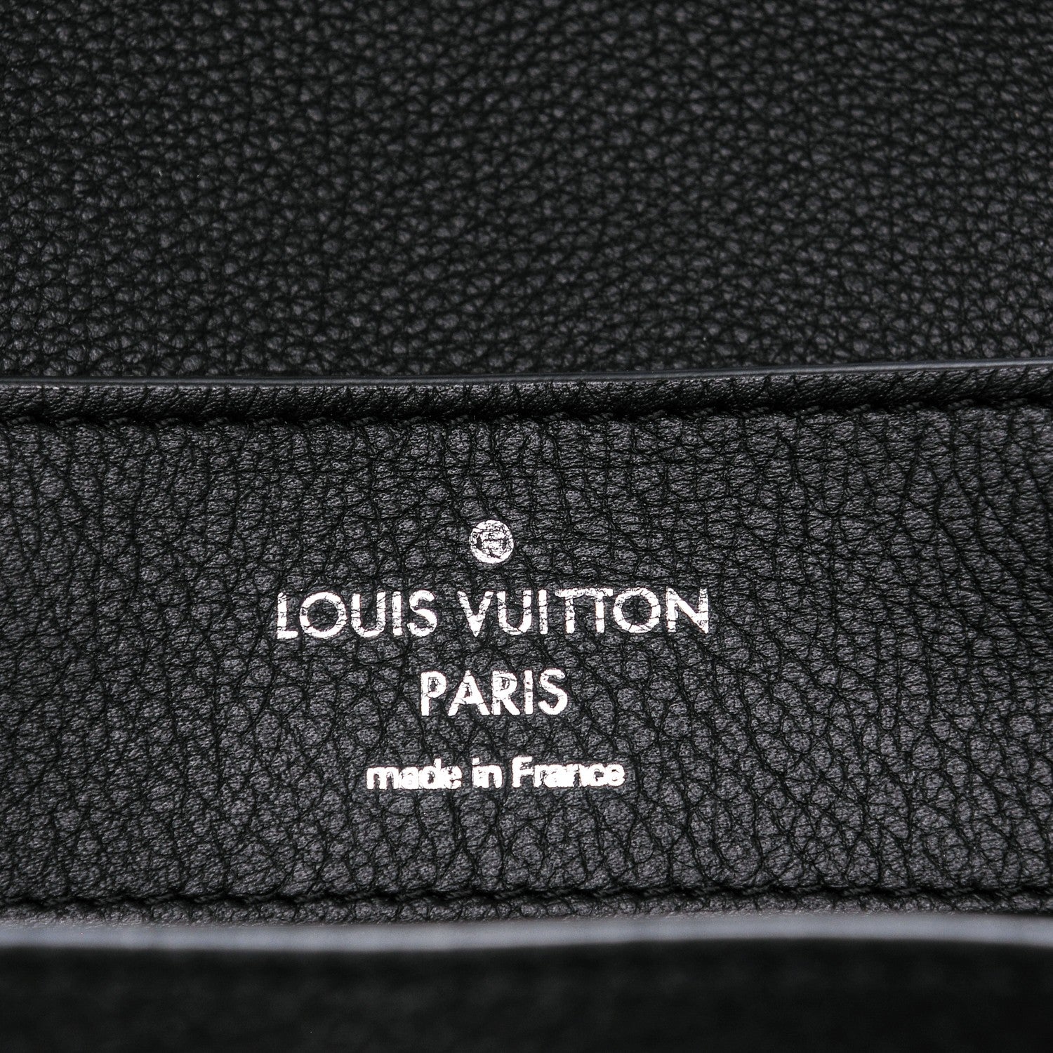 Louis Vuitton Calfskin Lockme Backpack Black 6 of 6