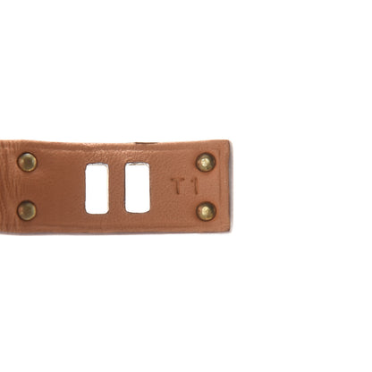 Hermes Swift Mini Dog Perforations Carrees Bracelet T1 Gold 6 of 8