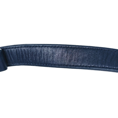 Chanel Lambskin Quilted New Medium Boy Flap Dark Navy Blue 16 of 16