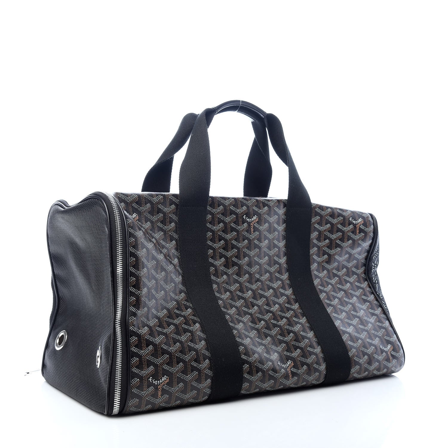 Goyard Goyardine Voltigeur Pet Carrier Black 2 of 7