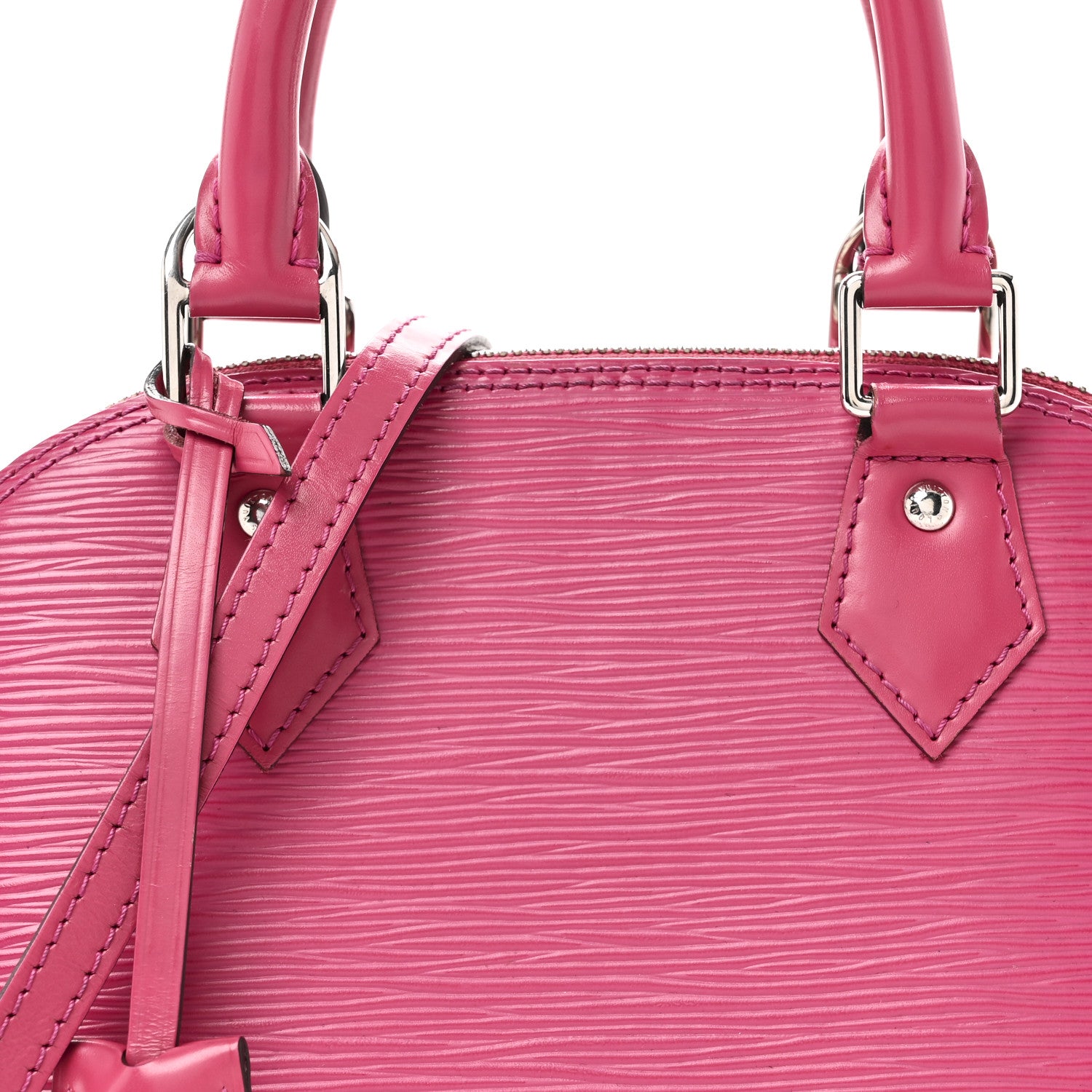 Louis Vuitton Epi Alma BB Hot Pink 7 of 9