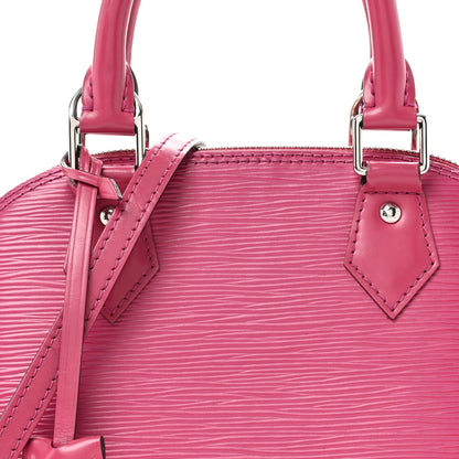 Louis Vuitton Epi Alma BB Hot Pink 7 of 9