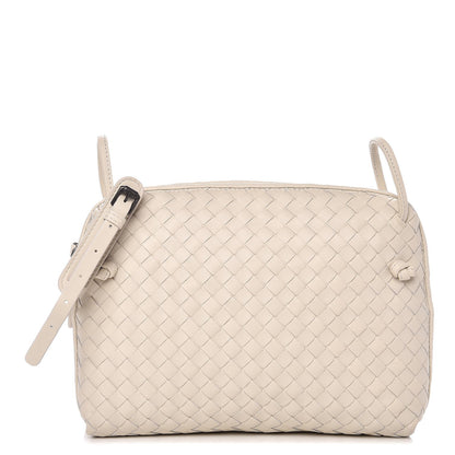 Bottega Veneta Nappa Intrecciato Crossbody Pillow Cream 1 of 8