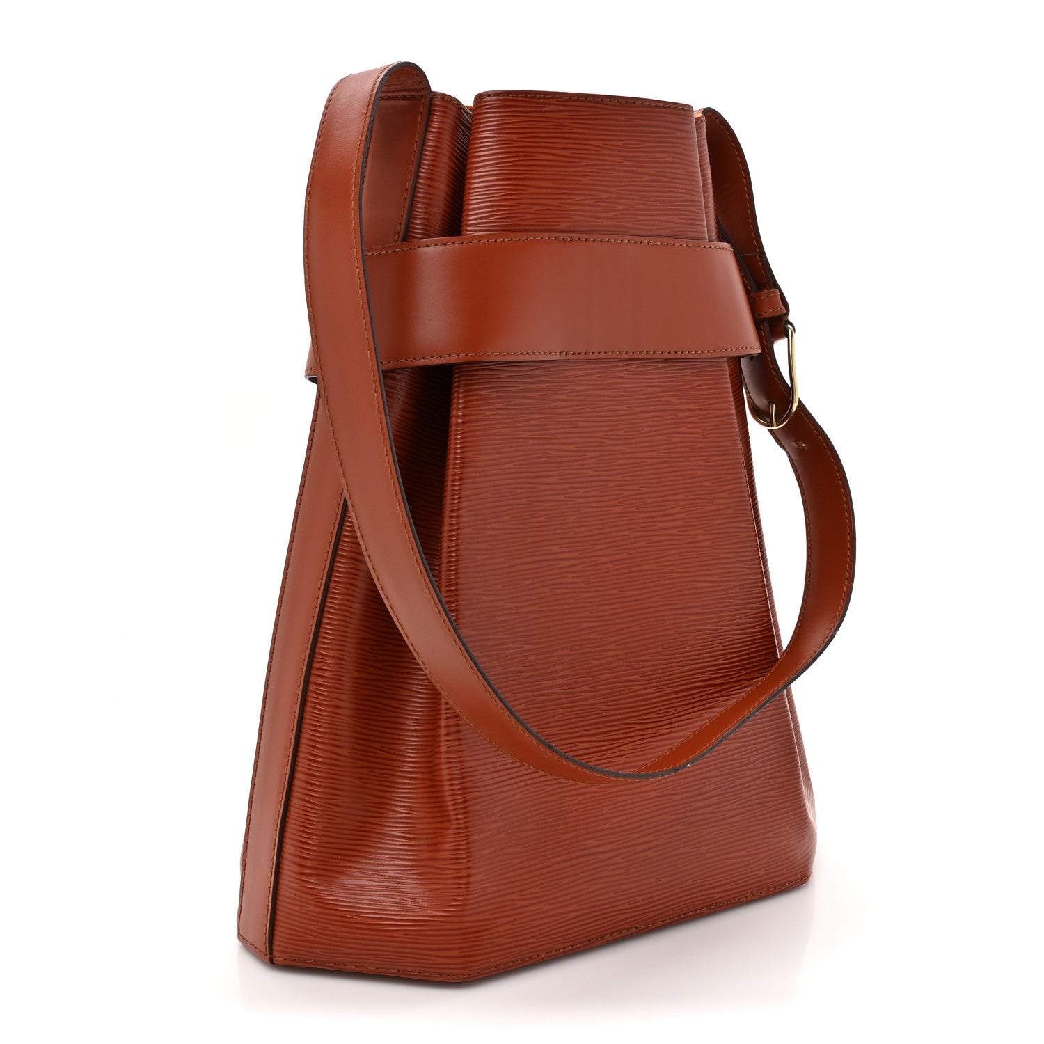 Louis Vuitton Epi Sac D'epaule Kenyan Fawn 4 of 14