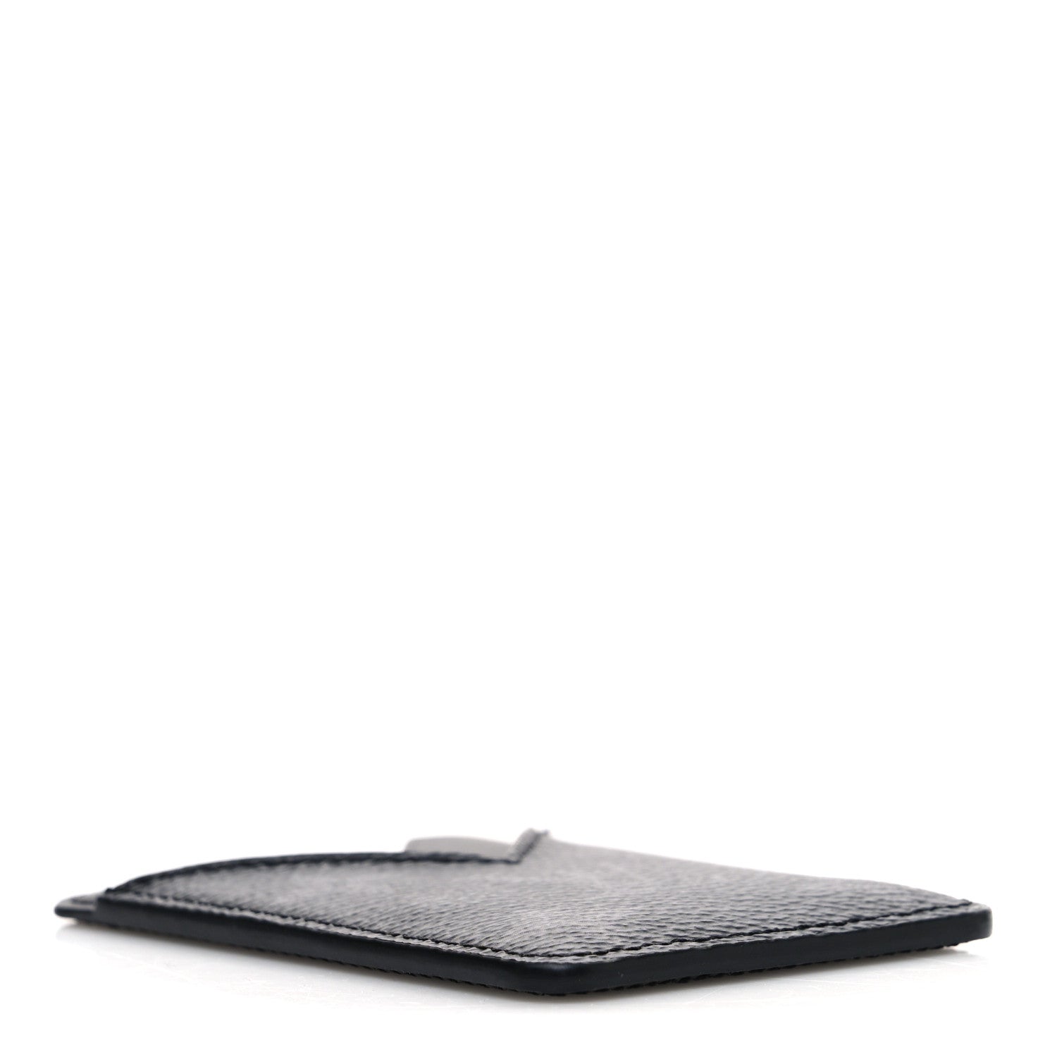 Louis Vuitton Monogram Eclipse Magnetic Card Holder Black 4 of 7