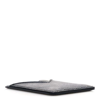 Louis Vuitton Monogram Eclipse Magnetic Card Holder Black 4 of 7