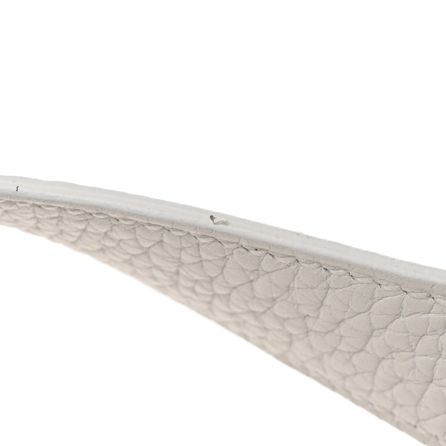 Hermes Taurillon Clemence Mini Lindy 20 New White 11 of 11