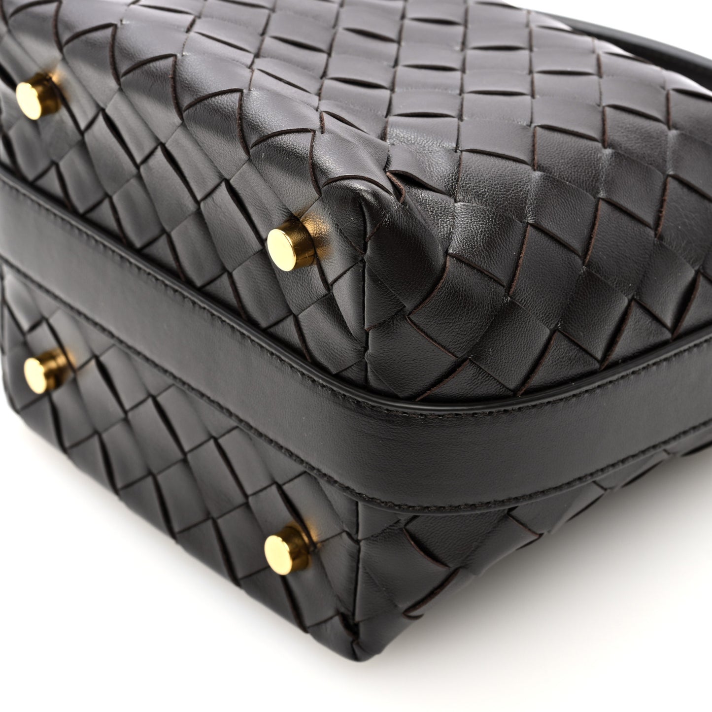 Calfskin Nappa Intrecciato Candy Wallace Fondant