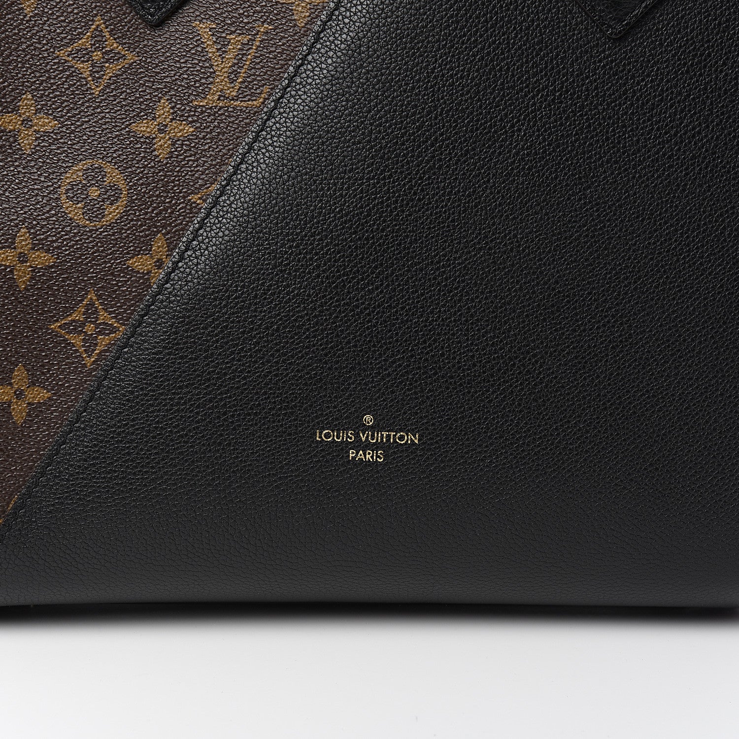 Louis Vuitton Calfskin Monogram Kimono Tote Black 10 of 10