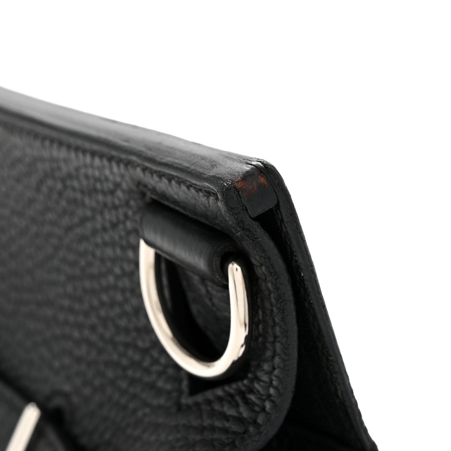 Hermes Taurillon Clemence Jypsiere 28 Black 13 of 13